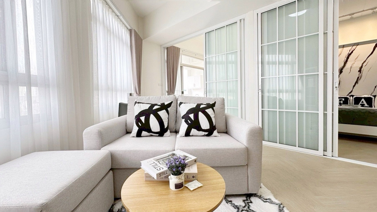 [2 bedrooms that are sincere] near the Yellow Line, The Mall Bang Kapi, at an affordable price | Coconut Corn Condo
