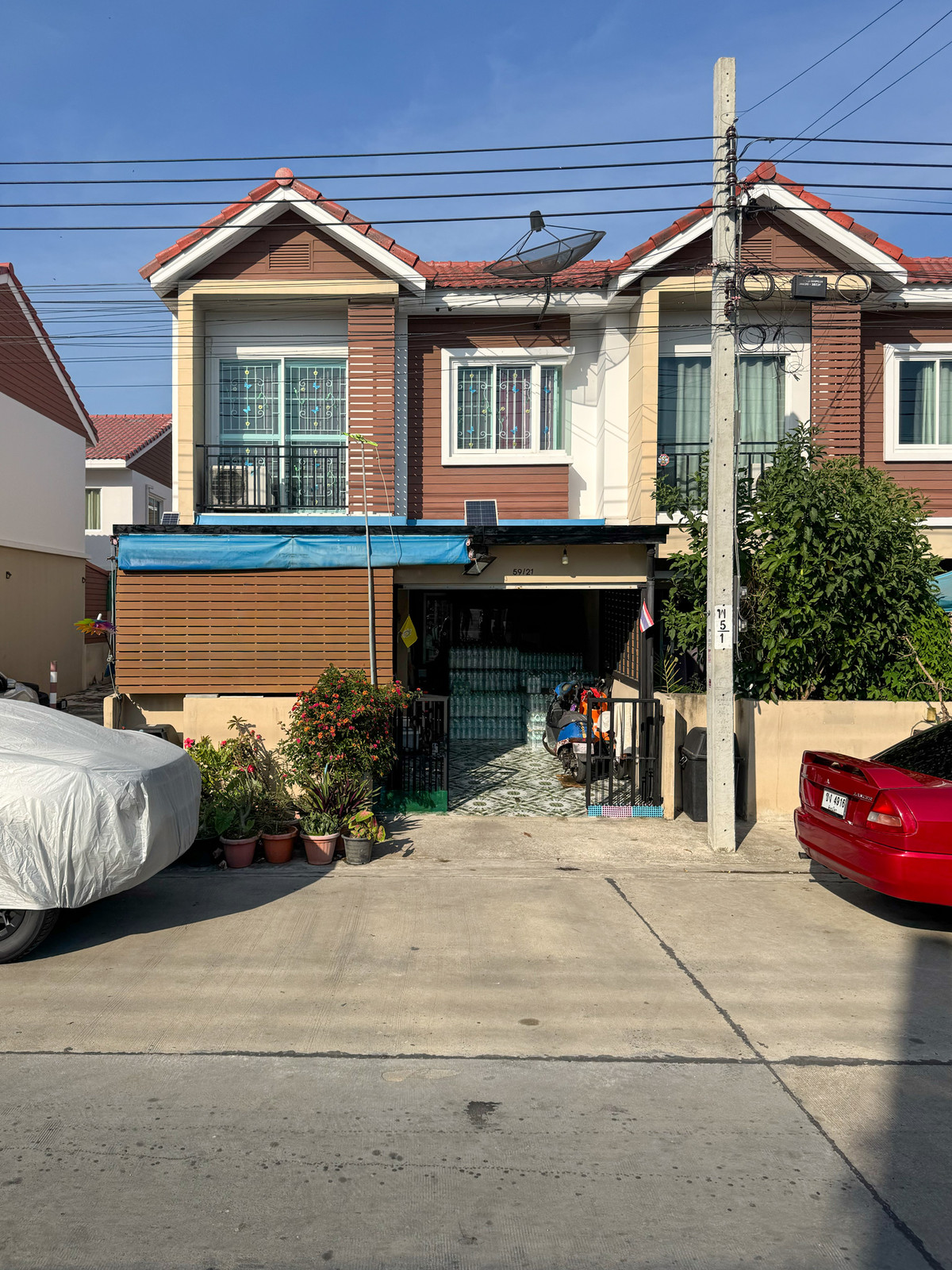 ต่อเติมครบ พร้อมอยู่จริง ขายทาวน์โฮม บ้านพิศาล สุวรรณภูมิ โครงการ 2/1 (Banpisan Suvarnabhumi Project 2/1) 3 ห้องนอน บางโฉลง