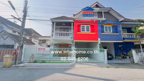 Twin house, 2 floors, 35 sq m, Rangsiya Village, Ramintra 74, Soi Ramintra 74, Ramintra Road, Ramintra Ring Expressway Road, Khan Na Yao District, Bangkok