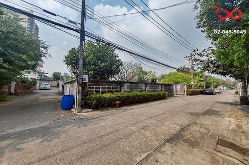 ขายที่ดิน 383ตร.วา ลาดพร้าว 37  ใกล้รถไฟฟ้าสายสีเหลือง สถานีภาวนา แปลงมุม ถมแล้ว 