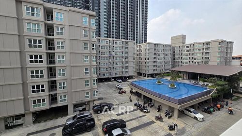 For Sale !! พักผ่อนท่ามกลางวิวรีสอร์ท หรือ ลงทุนปล่อยเช่าทำเลศักยภาพ ที่ ศุภาลัยซิตี้รีสอร์ทจรัญฯ91 