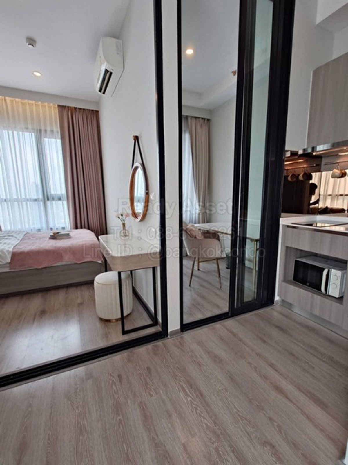 CR6901-0019 ให้เช่าคอนโด Knightsbridge Prime Onnut ขนาดห้อง 32 ตรม 1 ห้องนอน ชั้น 36 ห้องมุม ใกล้ BTSอ่อนนุช – รูปที่ 3