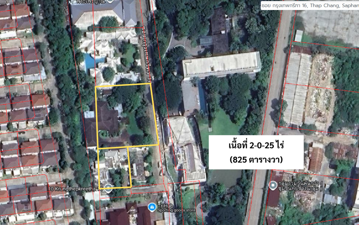 Best Value🔥825 SQW + Building @ Krungthep Kreetha (Soi 16) – Only 350k/Month (only ~424 THB/Sq.W.) Best Value🔥825 SQW + Building @ Krungthep Kreetha (Soi 16) – Only 350k/Month (only ~424 THB/Sq.W.)