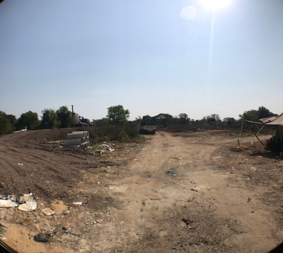 Land for rent, already filled, near Lam Luk Ka Road. Behind the big canal – รูปที่ 3