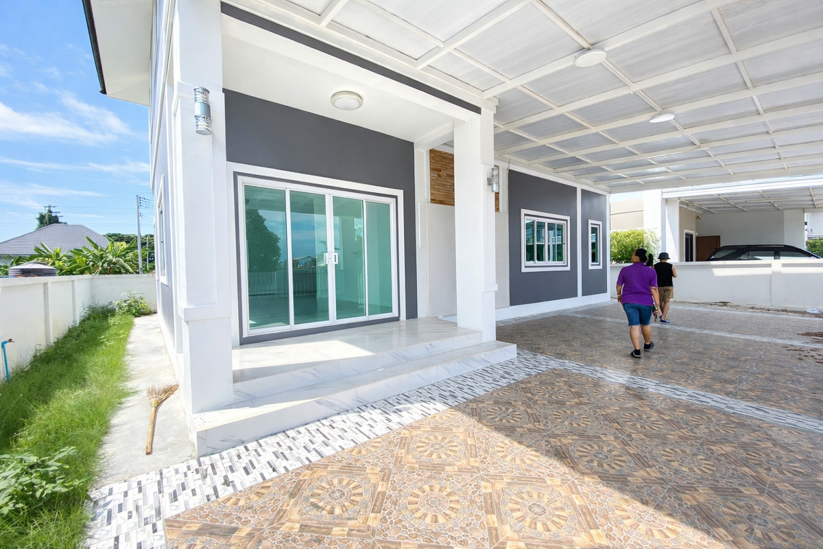 ขายบ้านเดี่ยวพร้อมอยู่ ใกล้ห้าง–โรงพยาบาล–มหาวิทยาลัย ครบจบที่สันทราย เชียงใหม่ – รูปที่ 2