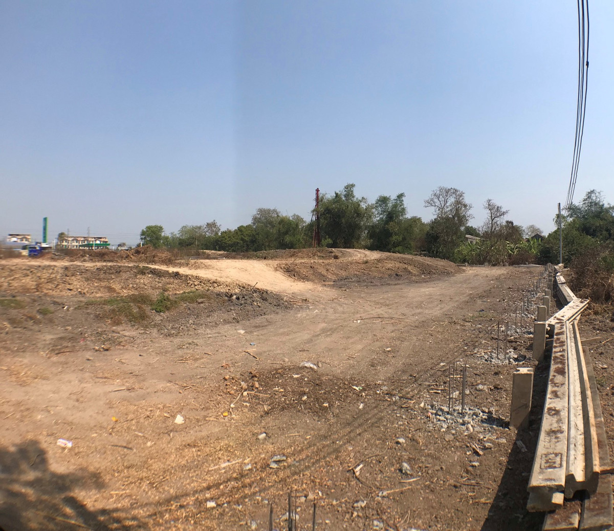 Land for rent, already filled, near Lam Luk Ka Road. Behind the big canal – รูปที่ 2