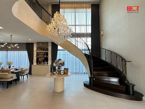 [FINAL CALL‼️For Rent]  Grand Bangkok Boulevard – Krungthepkreetha Firsthand, Newly Decorated, Garden Facing Unit, Ready to Move 