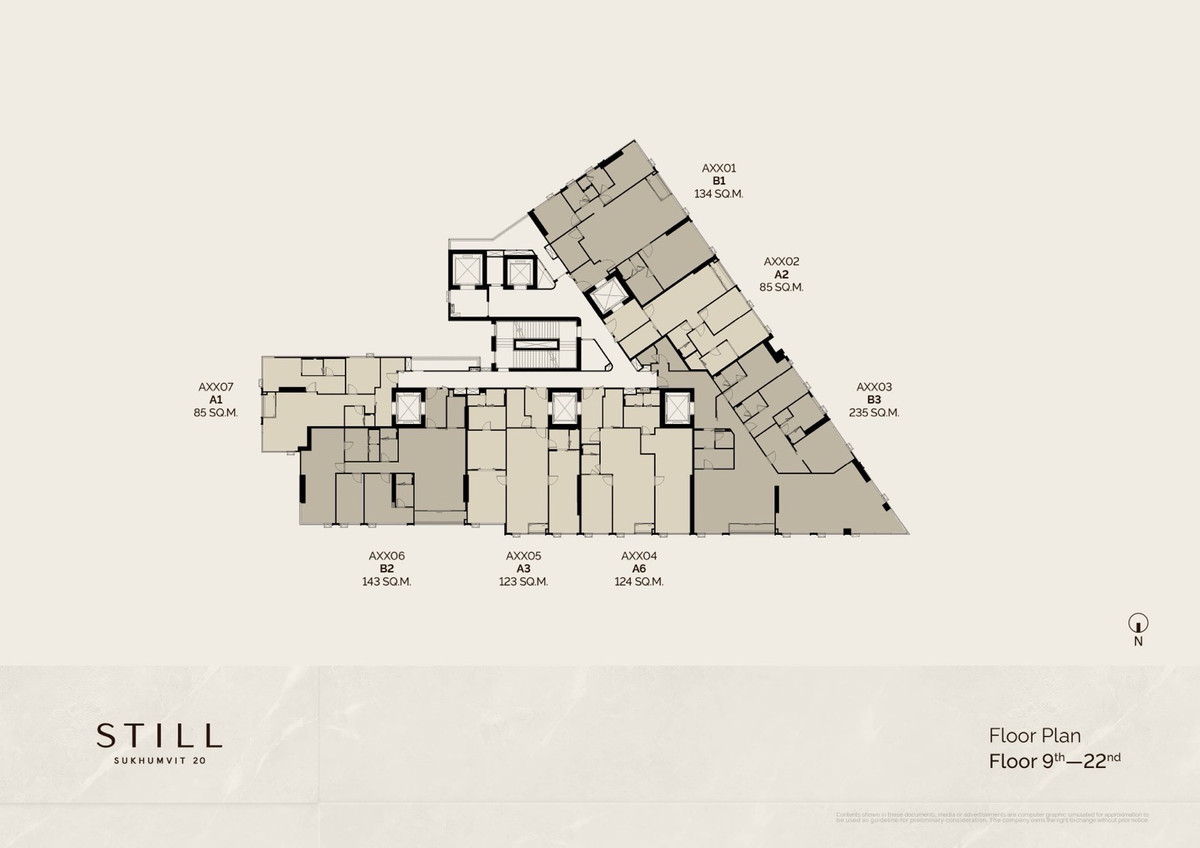 () 2 Bedroom 85 ตร.ม. ห้องมุม ตำแหน่งฮอต Rare Unit ราคาถูกที่สุดในตลาด  – รูปที่ 3