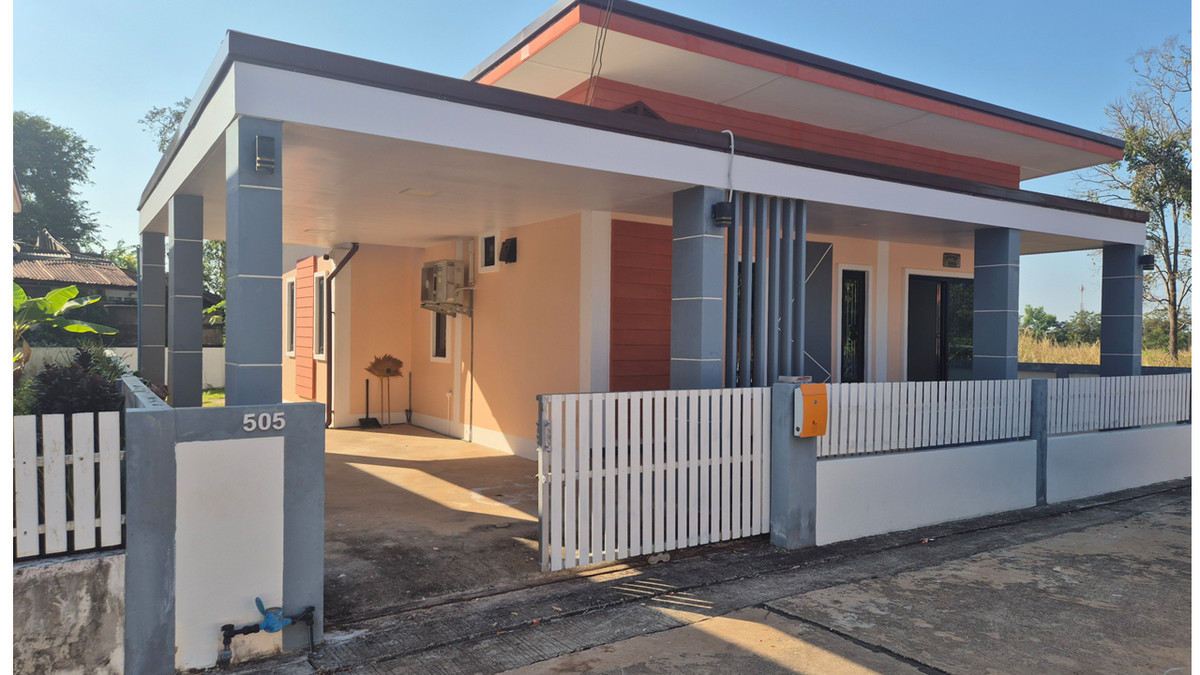 M1577 Single house for sale, Ban Na In Project, Nong Khai Province.