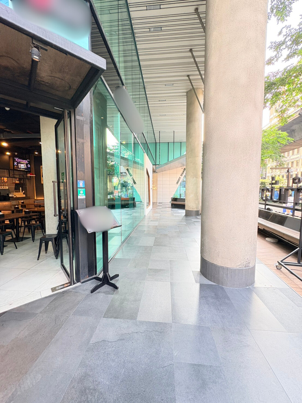 ให้เช่าพื้นที่ร้านค้าทำเลสีลม BTS ศาลาแดง ห้องมุมเหมาะทำร้านอาหารคาแฟ่ – รูปที่ 2