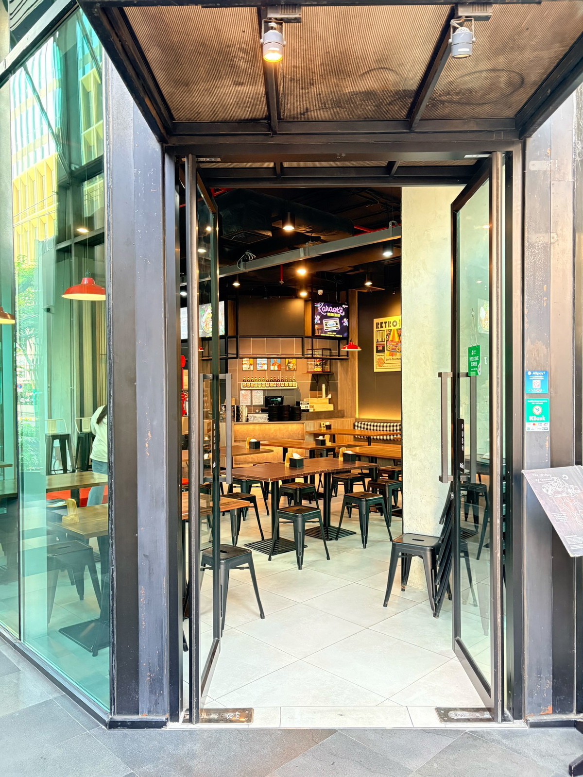 ให้เช่าพื้นที่ร้านค้าทำเลสีลม BTS ศาลาแดง ห้องมุมเหมาะทำร้านอาหารคาแฟ่ – รูปที่ 4