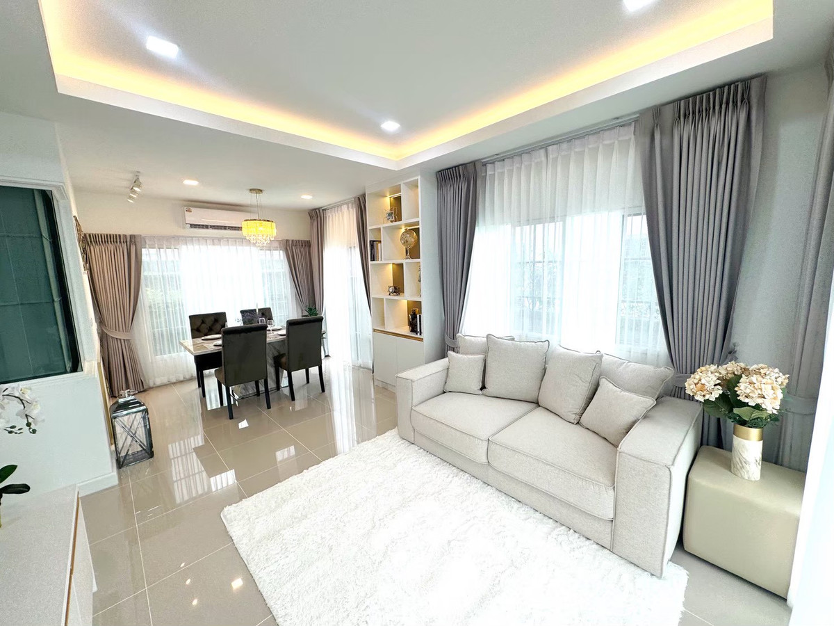 K-6721 ให้เช่า ! บ้านแฝด โกลเด้น นีโอ สุขุมวิท ลาซาล พร้อมอยู่ ใกล้ BTS และ รร.นานาชาติ