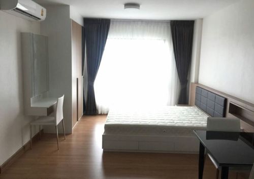 Supalai Cute for sale, studio room 33.5 sq m, 7th floor, Building C, south balcony.