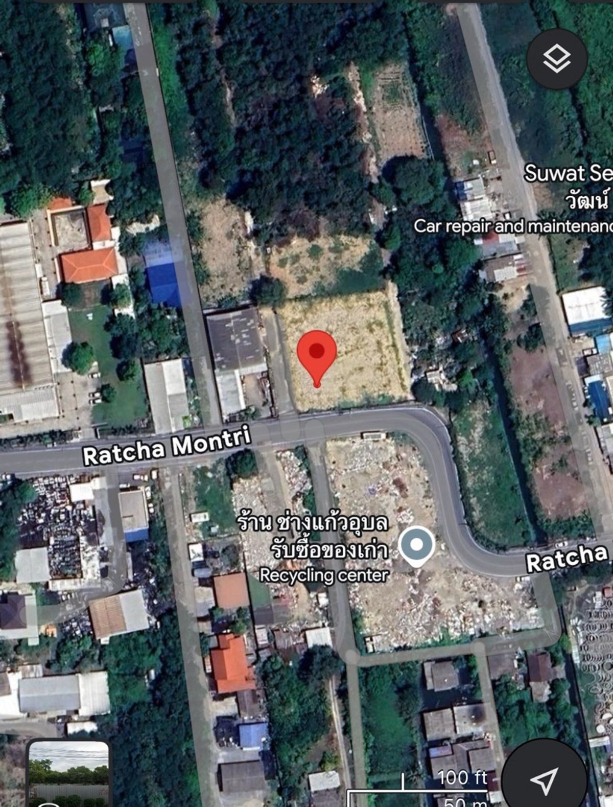 ให้️ Rent a plot of land 200 - 260 square wah on Soi Ratchamontri, 600 meters from SISB Thonburi International School ⭐️ ให้️ Rent a plot of land 200 - 260 square wah on Soi Ratchamontri, 600 meters from SISB Thonburi International School ⭐️