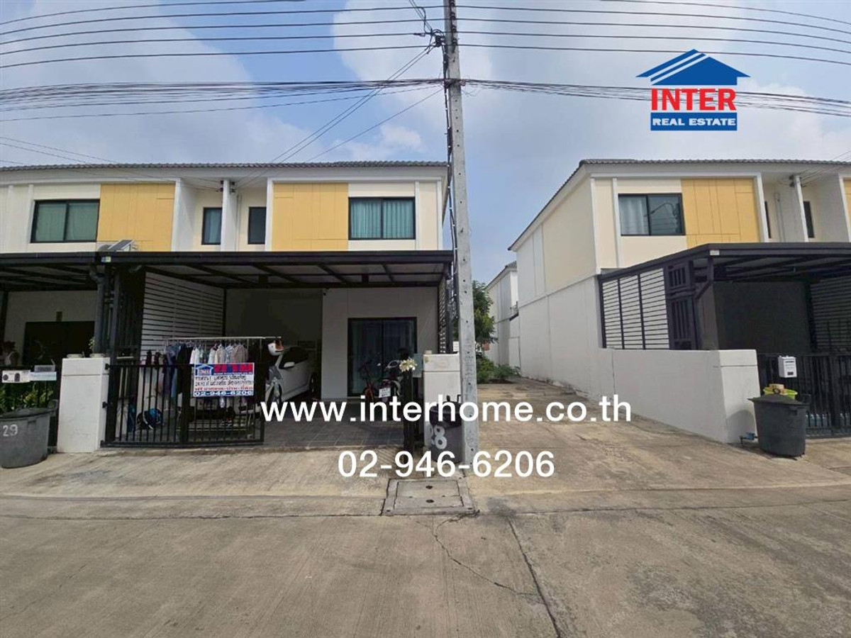 Townhouse, 2 floors, 18.4 sq m, The Connect @Don Mueang Station, Soi Thet Rachan 17, Thet Rachan Road, Cherd Wutthakat Road, Don Mueang District, Bangkok. – รูปที่ 2