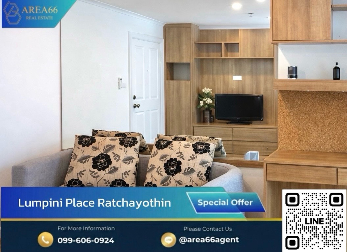 🔥Room ready for sale High floor, unblocked view | Lumpini Place Ratchayothin