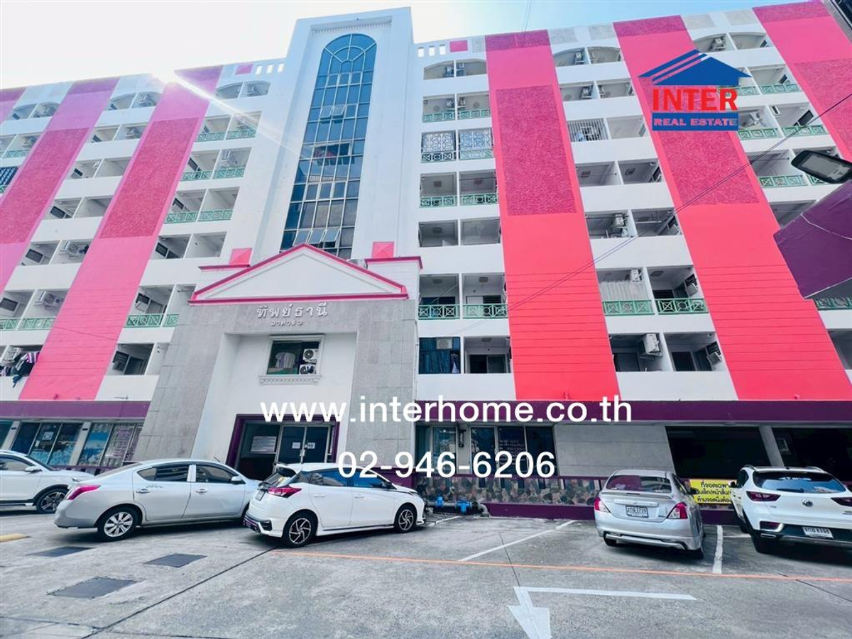 Condominium 31 sq m. Thip Thani Residence Soi Ong Iam. Bangna Trad Road 32, Bangna Road, Phra Khanong District, Bangkok