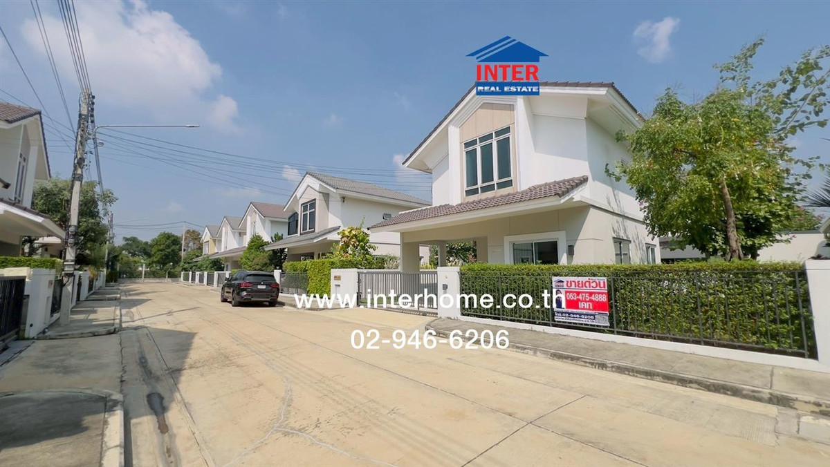 บ้านเดี่ยว 2 ชั้น 50.6 ตร.ว. หมู่บ้านเพอร์เฟคพาร์ค ราชพฤกษ์-346 ถนนรังสิต-ปทุมธานี (346 ) ถนนราชพฤกษ์ ถนนติวานนท์ เมืองปทุมธานี ปทุมธานี – รูปที่ 2