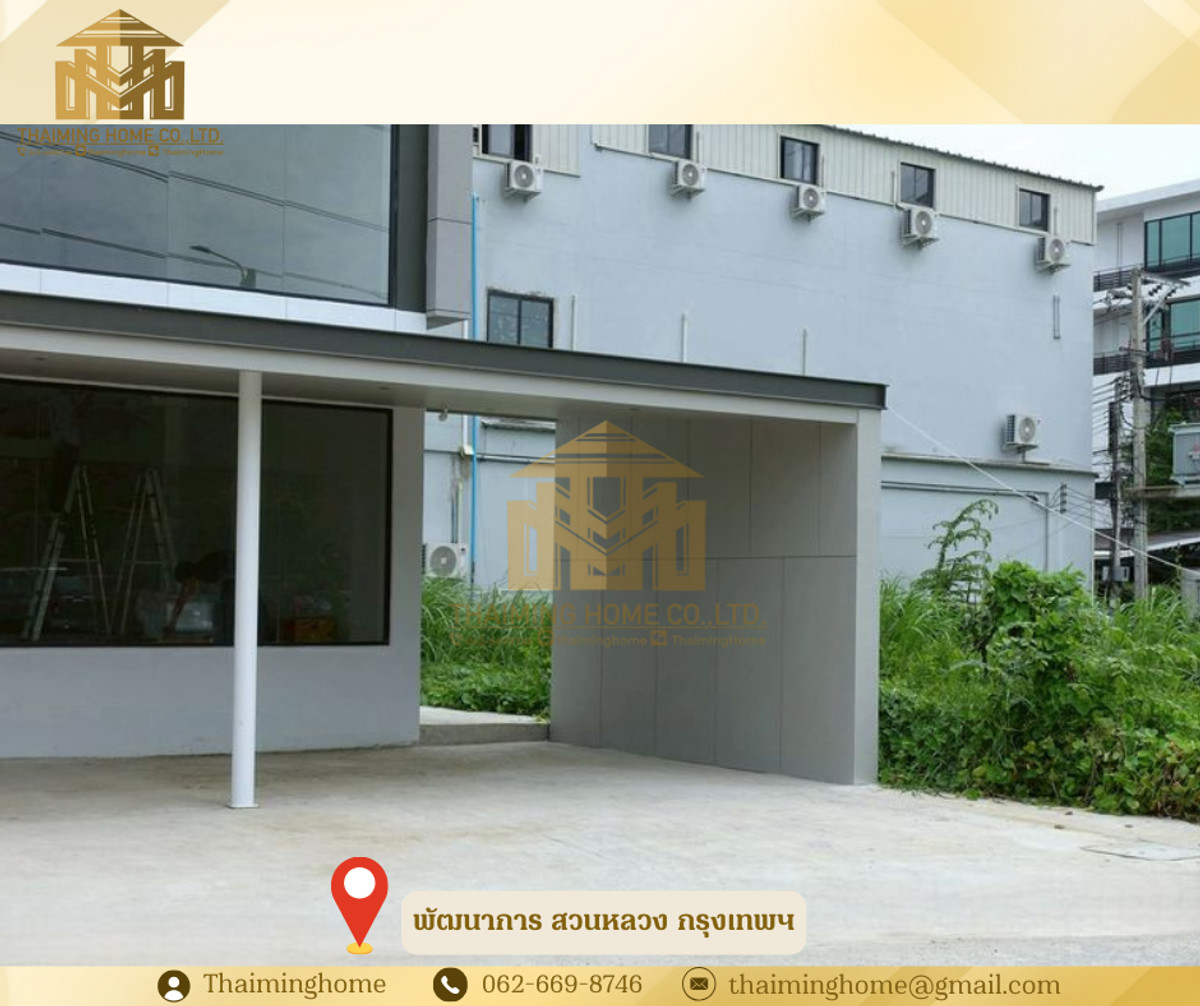เช่าอาคารสำนักงานสร้างใหม่กลางพัฒนาการ เขตสวนหลวง กรุงเทพฯ (TO4-040126) – รูปที่ 2