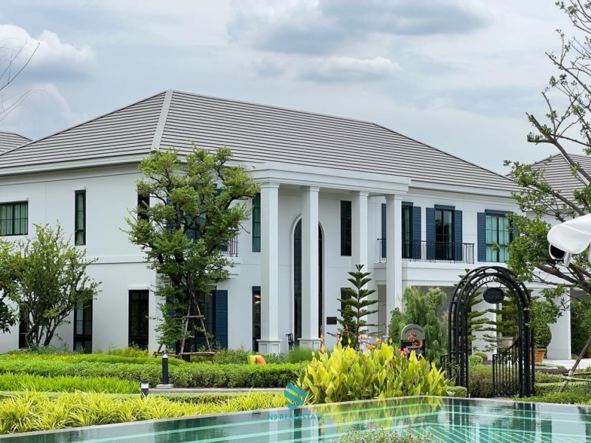 Model house for sale, fully furnished (Parking for 8-10 cars) next to the lake, the biggest behind setthasiri Watcharaphon-Theparak The most beautiful in the project Model house for sale, fully furnished (Parking for 8-10 cars) next to the lake, the biggest behind setthasiri Watcharaphon-Theparak The most beautiful in the project