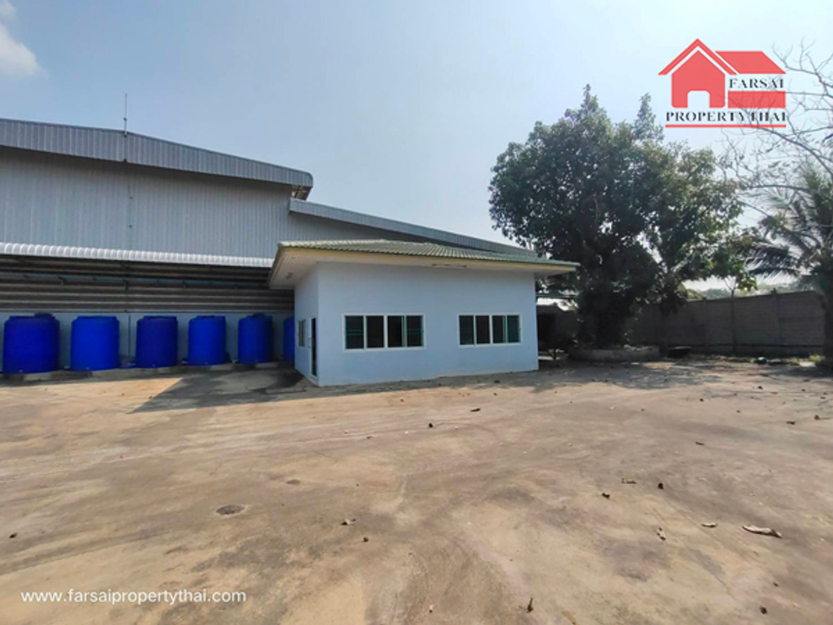Factory/warehouse building for rent Usable area 3,000 sq m, office with building certificate 4, Phutthamonthon Sai 8 Road, Sam Phran District, rental price 180,000 baht/mo. – รูปที่ 3