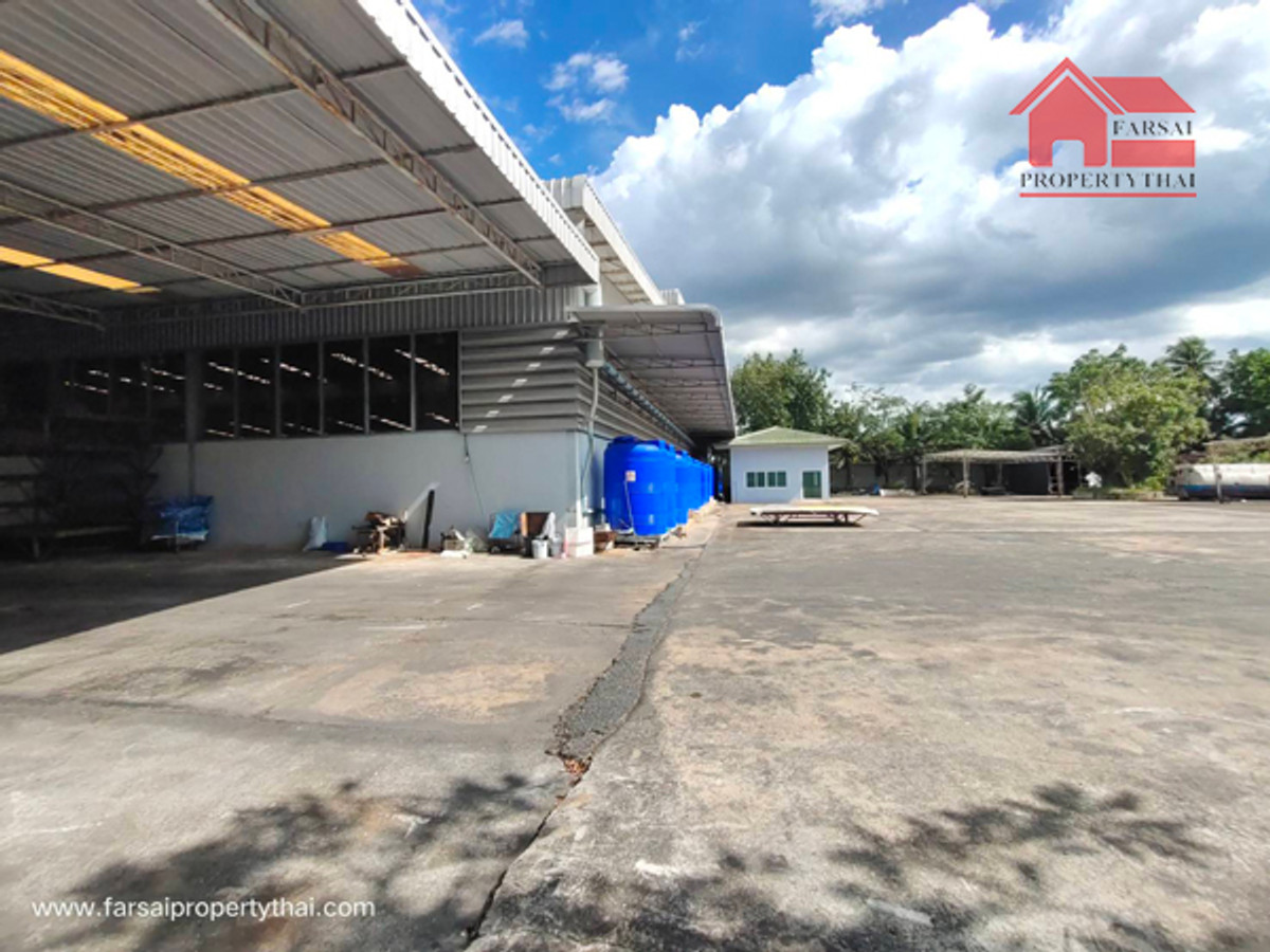 Factory/warehouse building for rent Usable area 3,000 sq m, office with building certificate 4, Phutthamonthon Sai 8 Road, Sam Phran District, rental price 180,000 baht/mo. – รูปที่ 4
