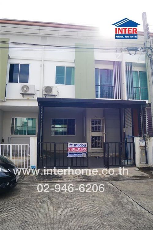 Townhouse, 2 floors, 17.9 sq m, Nirvana Cover Village, On Nut, Soi On Nut 65, On Nut-Lat Krabang Road, Phatthanakan Road, Prawet District, Bangkok.