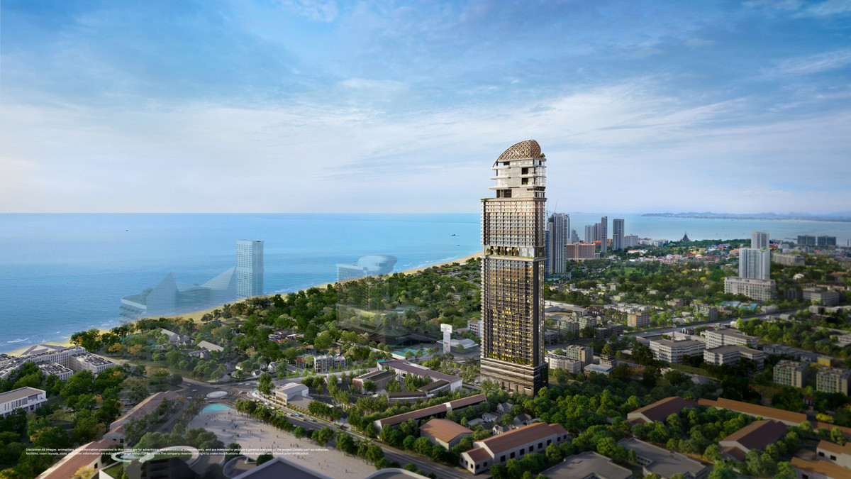 🎈โครงการ วันซ์ วงศ์อำมาตย์ ONCE WONGAMAT Penthouse Wongamat Bay view ขนาด 407.87 ตร.ม. ✅ราคาขาย 135.x ล้านบาท – รูปที่ 2