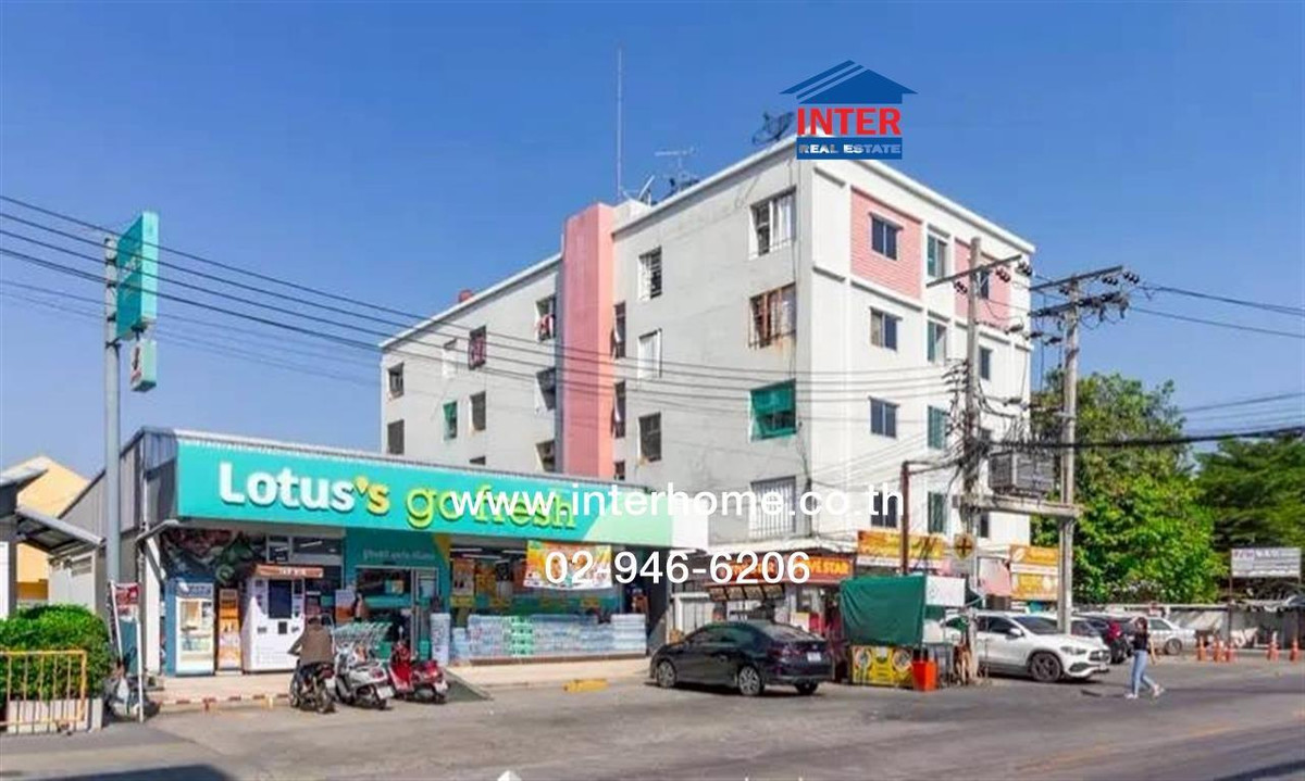 Condominium 27.25 sq m. Your Condo Ramintra 21, near BTS Lat Pla Khao Station, Soi Ramintra 21, Phayothin Road, Ramintra Road, Bang Khen District, Bangkok.