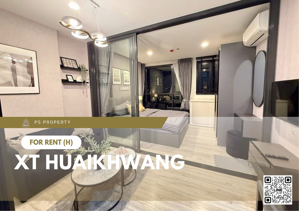 For Rent 🔥 XT HUAIKHWANG 🔥 Fully furnished with appliances, near MRT Huai Khwang. For Rent 🔥 XT HUAIKHWANG 🔥 Fully furnished with appliances, near MRT Huai Khwang.