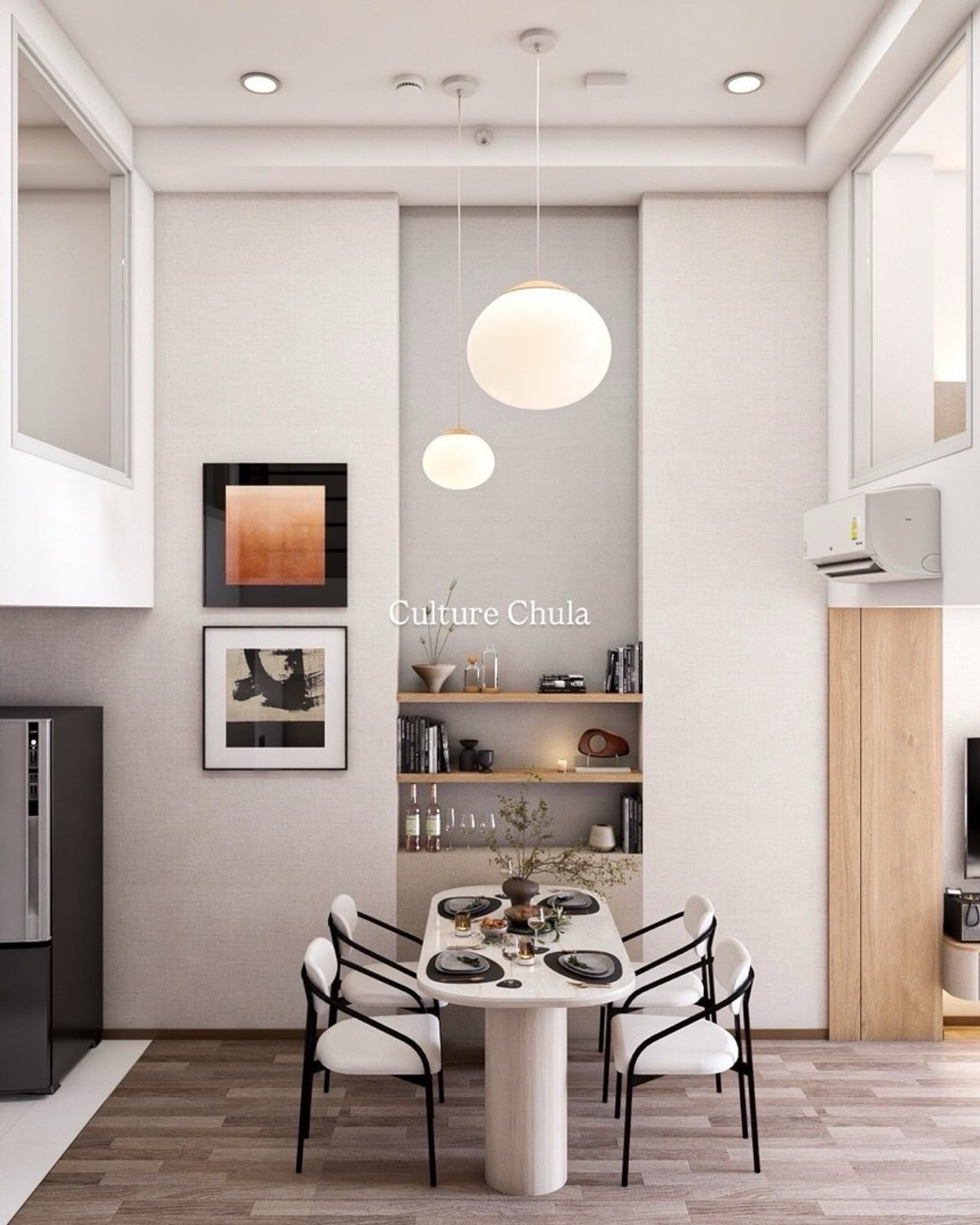 📍For rent!! Culture Chula💥New project Beautiful room, great location! Only 55,000฿ / month💥Ready to move in 1 April 2026‼️🛋 2 bedrooms Hybrid 📞 Contact: Aomam (Agent) Tel / Line ID: 095-587-1692 WhatsApp: +66 95 587 1692