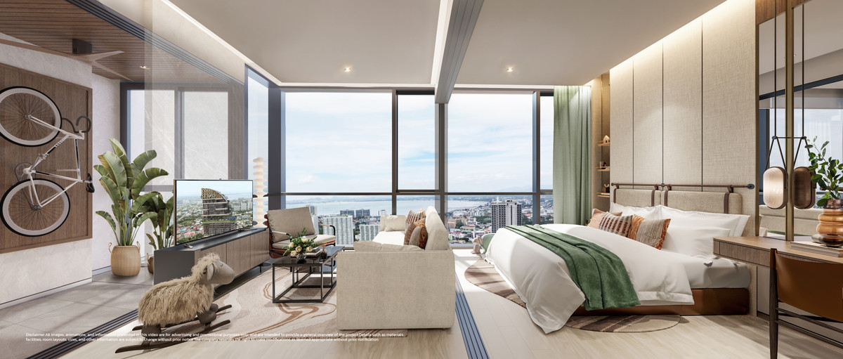 🎈โครงการ วันซ์ วงศ์อำมาตย์ ONCE WONGAMAT 1ห้องนอน 1ห้องน้ำ Wongamat Bay view ขนาด 34.30 ตร.ม. Fully Furnished ✅ราคาขาย 7.16 ล้านบาท – รูปที่ 2