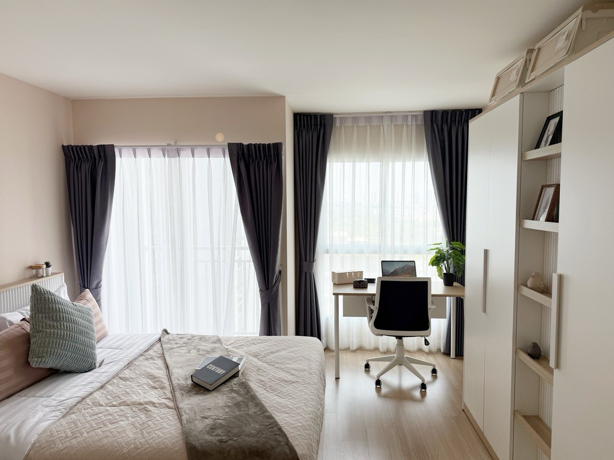 💢 One bedroom กั้นครัวปิด เฟอร์สวยตรงปก ครบตามภาพ💢ลุมพินีวิลล์ แจ้งวัฒนะ-ปากเกร็ด สเตชั่น💢
