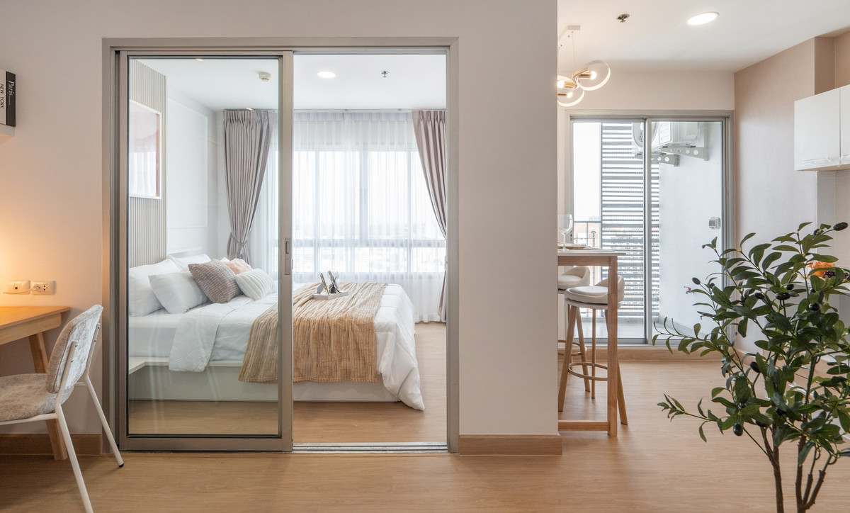 Condo for sale: The Trust Ratchada-Rama 3, 25th floor, room size 29.11 | 1 bedroom, 1 bedroom, price 1.99 million baht. Condo for sale: The Trust Ratchada-Rama 3, 25th floor, room size 29.11 | 1 bedroom, 1 bedroom, price 1.99 million baht.