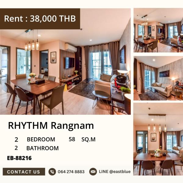 02/10/2026, RHYTHM Rangnam ห้องสวย 2 นอน 2 น้ำ พร้อมอยู่ 🏙️✨ 0642748883