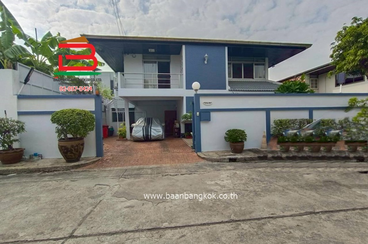 บ้านเดี่ยว คลองตันนิเวศน์ ซอยปรีดีพนมยงค์ 42 (ใกล้โรงเรียนพระหฤทัยพัฒนเวศม์) เนื้อที่ 79 ตรว. แขวงคลองตันเหนือ เขตวัฒนา – รูปที่ 2