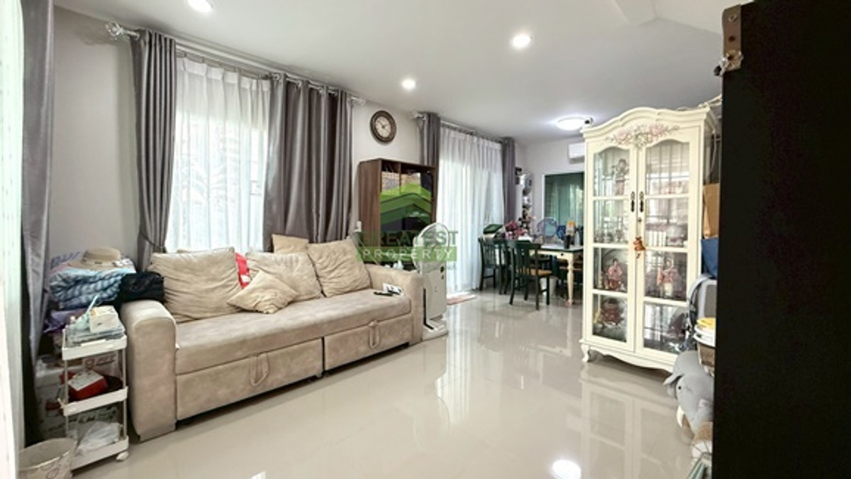 2-story townhome for sale, Modi Villa Rangsit 2 Village, Modi Villa Rangsit2, area 25.40 sq m, edge plot, beautifully decorated, ready to move in, convenient travel. – รูปที่ 3