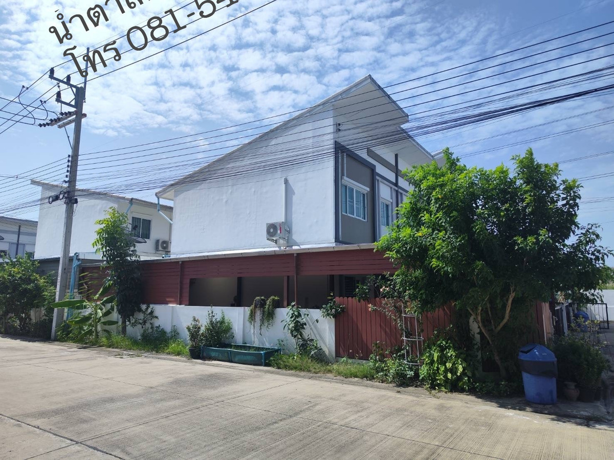 Urgent sale townhome, corner house on Main Road, Lalin Town Laio Village, Rangsit Khlong 2. – รูปที่ 3