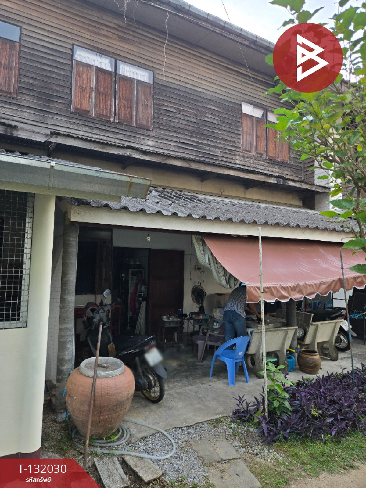 ขายบ้านแฝดชั้นเดียว เนื้อที่ 32 ตารางวา ซอยตลาดไชยศิริ ต.ตลาด จันทบุรี