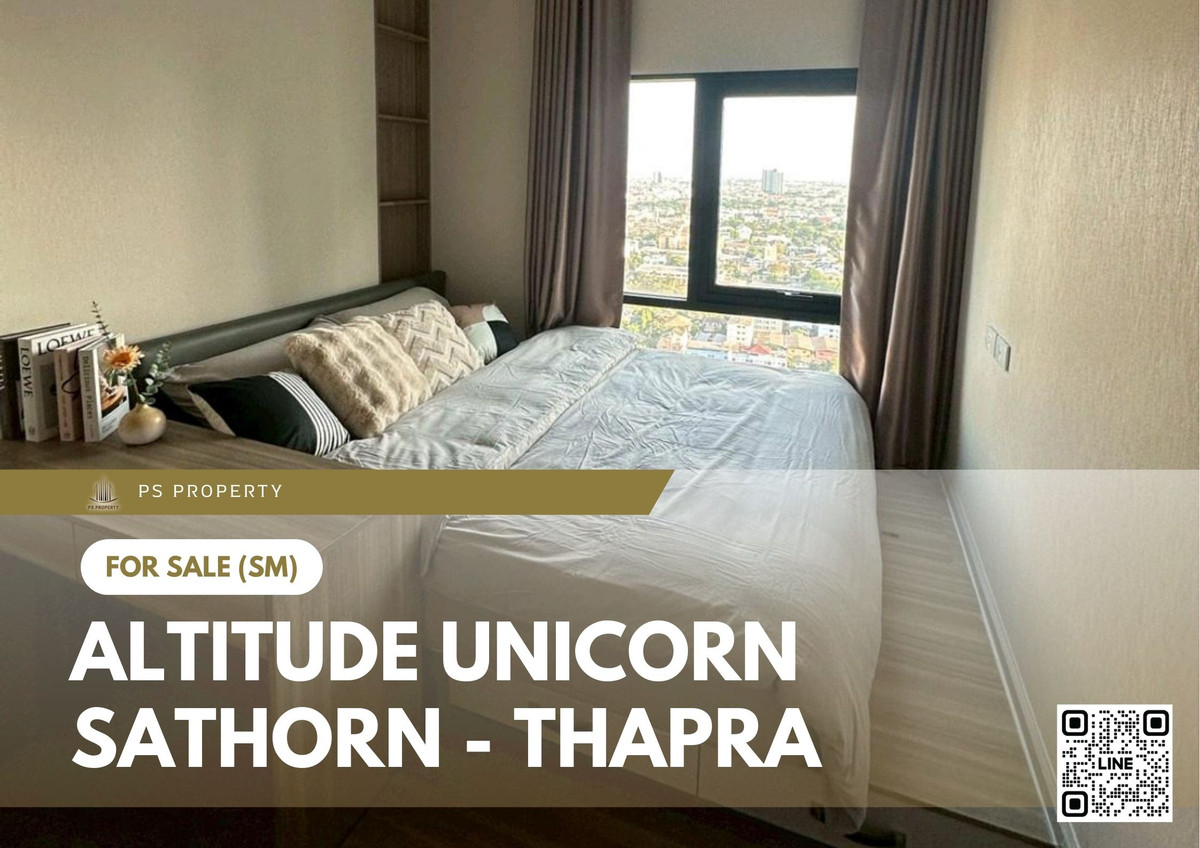 ขายด่วน 🔥 Altitude Unicorn Sathorn - Thapra 🔥 เฟอร์นิเจอร์ และ เครื่องใช้ไฟฟ้าครบ ใกล้ BTS ตลาดพลู ขายด่วน 🔥 Altitude Unicorn Sathorn - Thapra 🔥 เฟอร์นิเจอร์ และ เครื่องใช้ไฟฟ้าครบ ใกล้ BTS ตลาดพลู