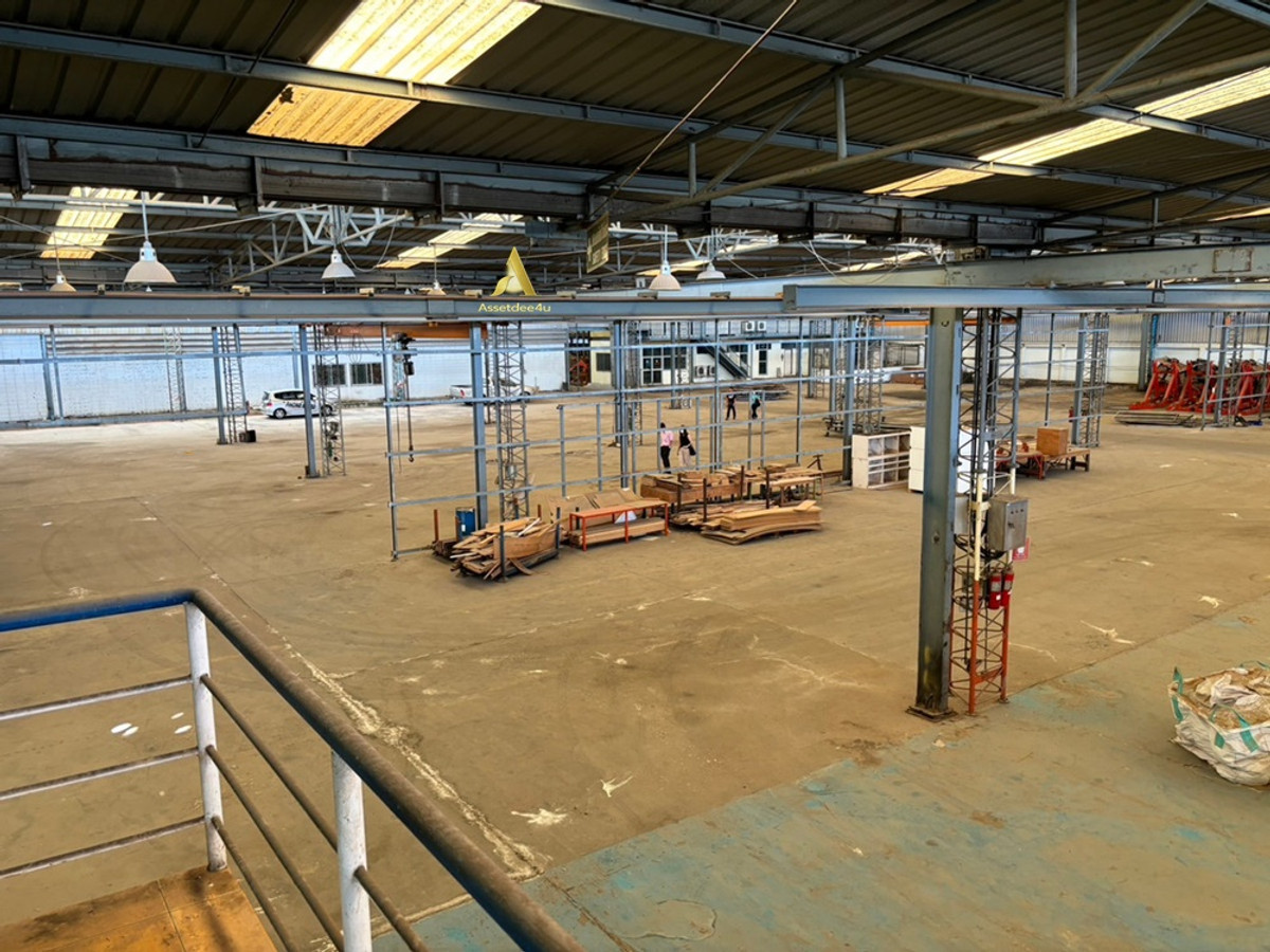Warehouse and factory for rent, purple area, size 4,000 sq m, Soi Thai Insurance, Theparak Km. 20. – รูปที่ 4