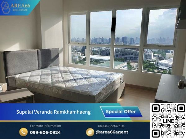 🔥Nice condo for sale❗️Beautiful room exactly as described, well taken care of Supalai Veranda Ramkhamhaeng