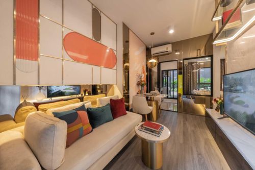 𝗜𝗗𝗘𝗢 𝗥𝗮𝗺𝗸𝗵𝗮𝗺𝗵𝗮𝗲𝗻𝗴 𝗟𝗮𝗺𝘀𝗮𝗹𝗶 𝗦𝘁𝗮𝘁𝗶𝗼𝗻 1 BEDROOM 31.5 sq.m. .near 𝗠𝗥𝗧 Lam Sali, only 50 meters, starting at 3.19 million baht*