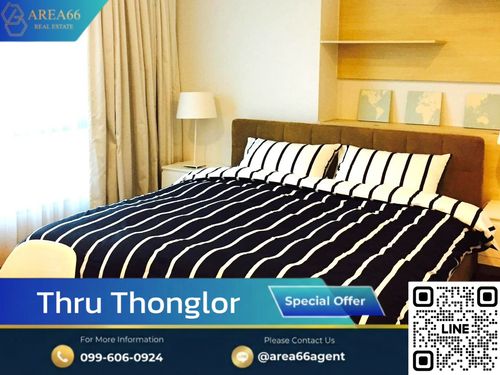 🔥 There are few good things! Corner room that is hard to find in a luxury condo, Thru Thonglor.