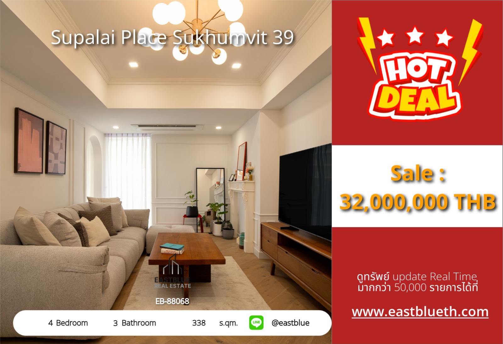 19/08/2026, 🏢 Luxurious 4-Bed Condo with Breathtaking Views | 32M THB 0642748883