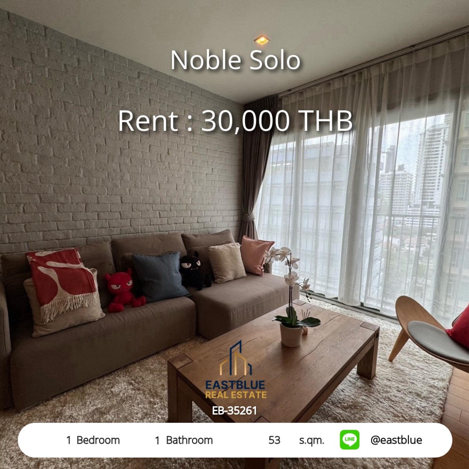 Rent a Noble Solo condo, 1 bedroom, near Thonglor BTS
Spacious area of 53 sqm, with swimming pool and fitness, starting at 30,000 THB/month! 0642748883 Rent a Noble Solo condo, 1 bedroom, near Thonglor BTS
Spacious area of 53 sqm, with swimming pool and fitness, starting at 30,000 THB/month! 0642748883