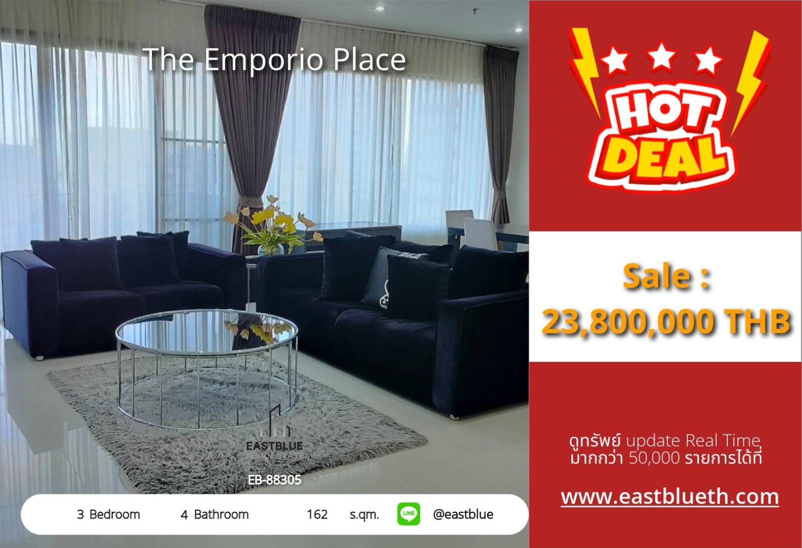 05/10/2026, 🏙️ Luxury 3-Bed Condo at Emporio Place: Prime Phrom Phong Location!🔑 Stunning 162 sqm Living Space - Only 23.8M THB, Steps from BTS & Emporium Mall 0642748883 05/10/2026, 🏙️ Luxury 3-Bed Condo at Emporio Place: Prime Phrom Phong Location!🔑 Stunning 162 sqm Living Space - Only 23.8M THB, Steps from BTS & Emporium Mall 0642748883