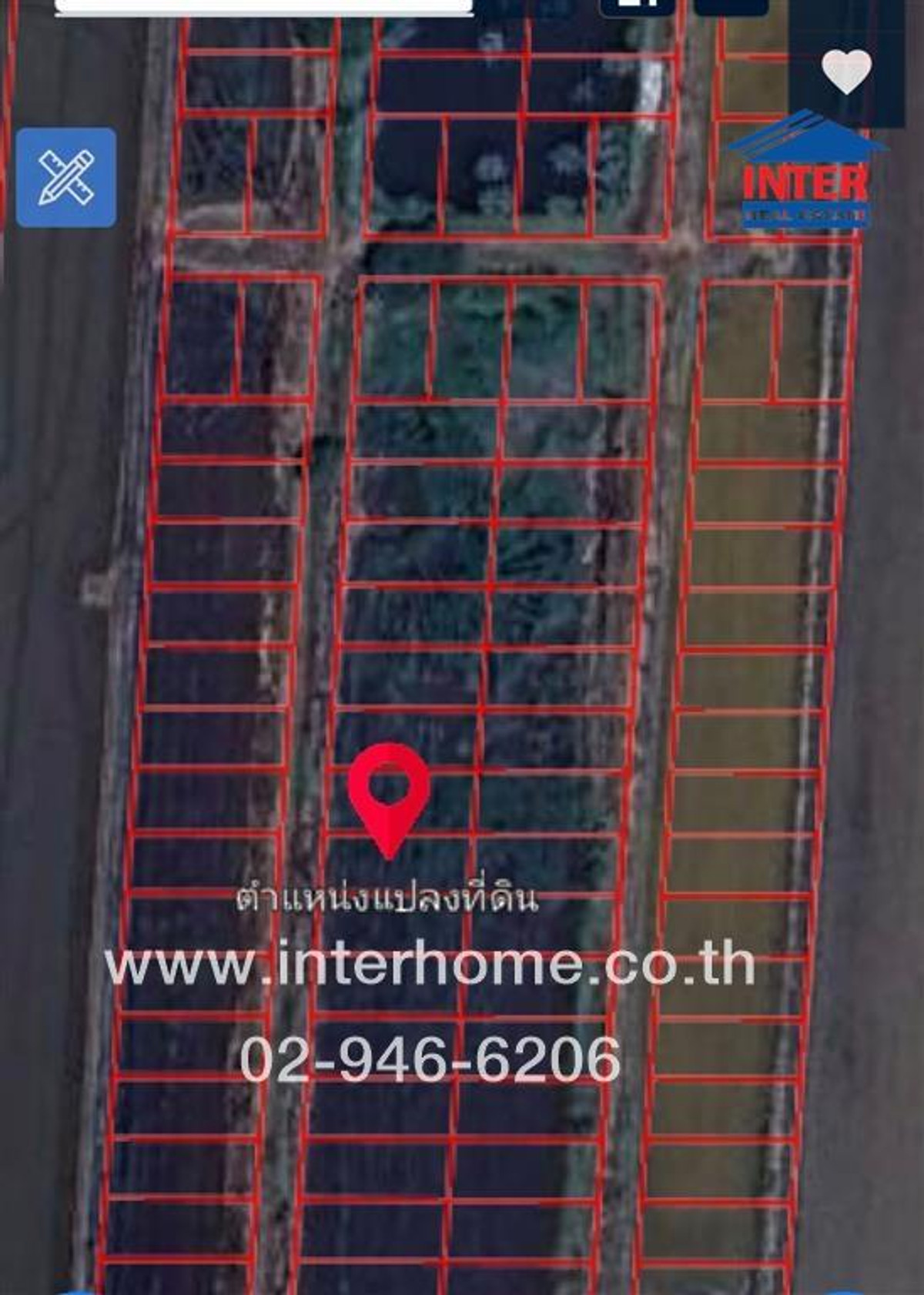 ที่ดินเปล่า 100 ตร.ว. ที่ดินเปล่า ใกล้โรงเรียนผดุงอิสลาม ถนนรังสิต-นครนายก ถนนตลาด องครักษ์ นครนายก – รูปที่ 3