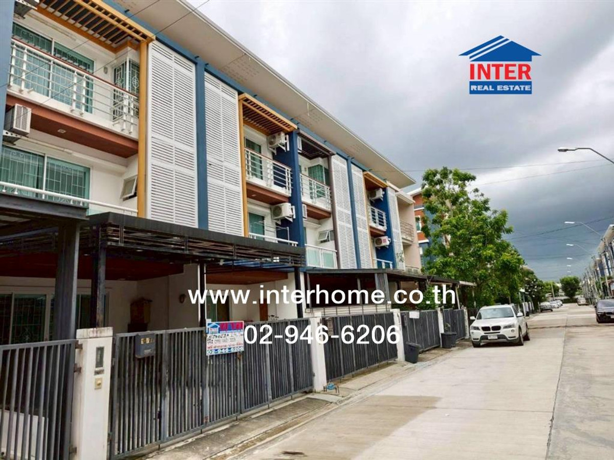 ทาวน์โฮม 3 ชั้น 24.9 ตร.ว. หมู่บ้านชวนชื่นโมดัส วิภาวดี เฟส2 ซอยวิภาวดีรังสิต70 แยก72 ถนนวิภาวดี-รังสิต ถนนแจ้งวัฒนะ ถนนพหลโยธิน เขตดอนเมือง กรุงเทพมหานคร – รูปที่ 2