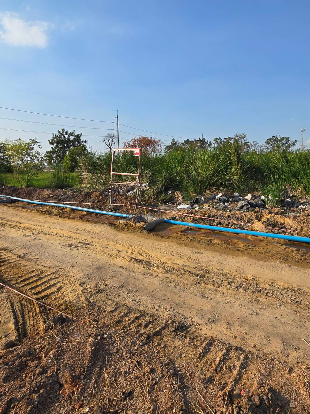 It has arrived. 3 beautiful plots of land, cheap price, good location, Bongkot 18, Khlong 2, Khlong Luang District, Pathum Thani. – รูปที่ 4